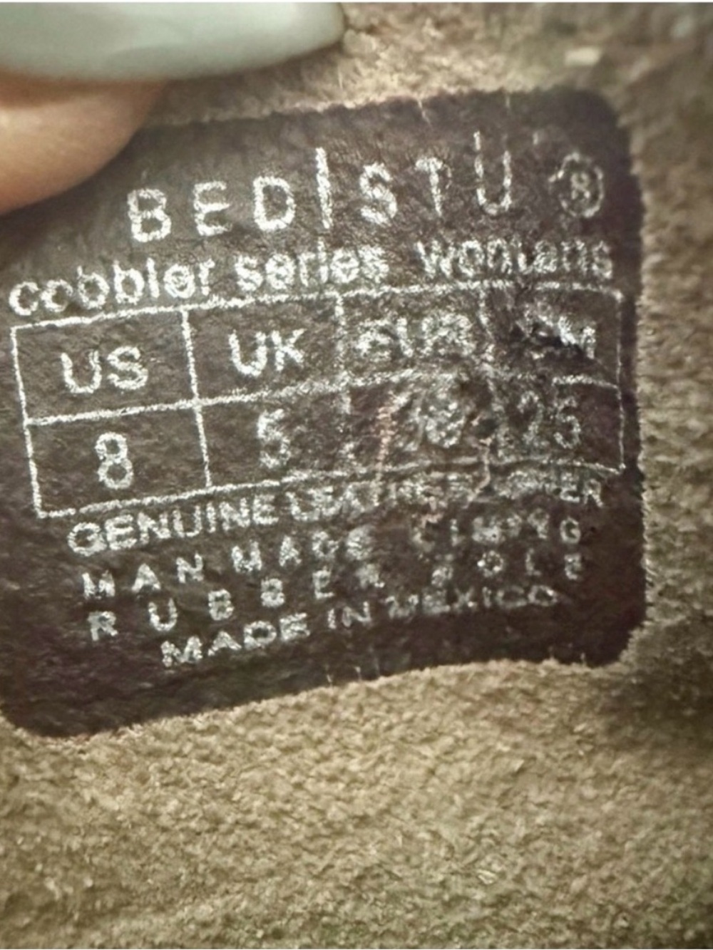 BED|STU π€ Cobbler Series Tall Leather Boots Size 8 Knee High - Picture 6 of 12